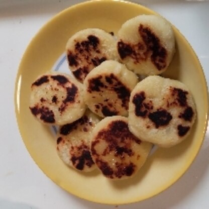 理想の焼き色にならなかったですが、モチモチして美味しかったです。
ありがとうございました！